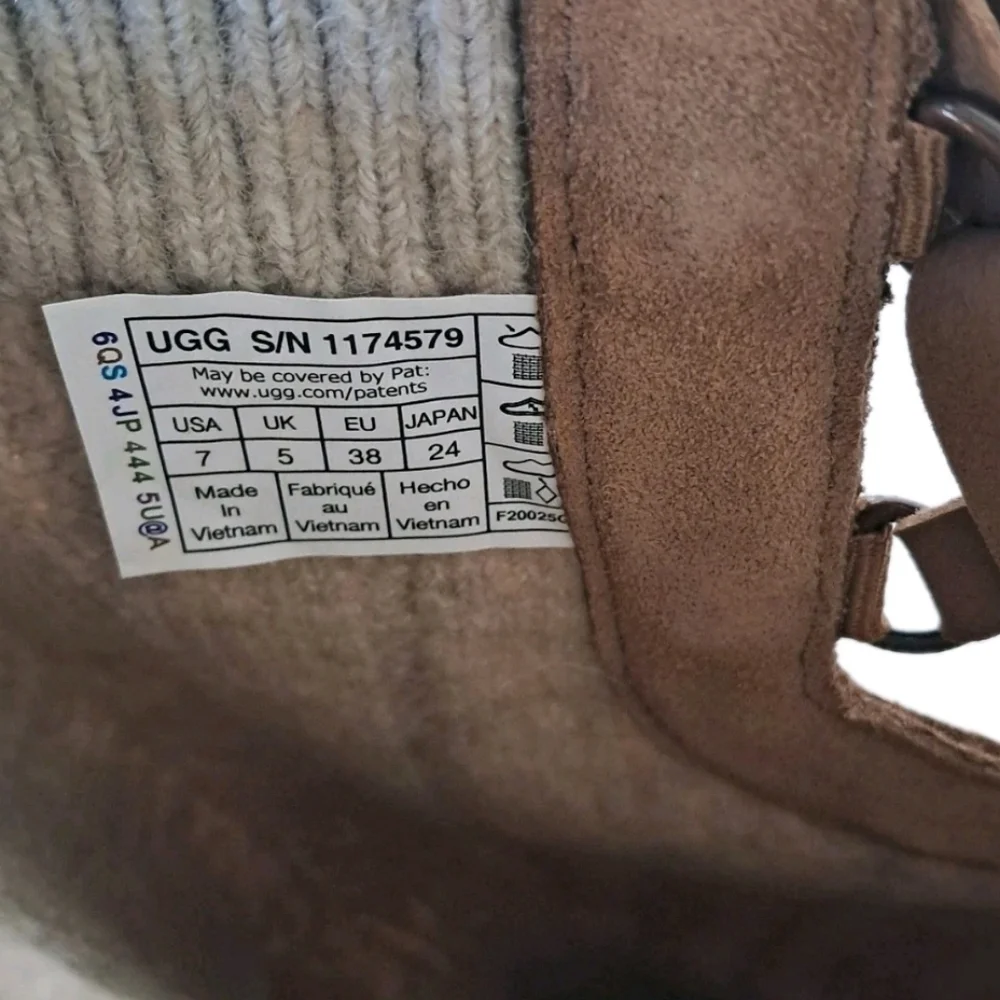 UGG Classic Tall Cabelle Knit Boots